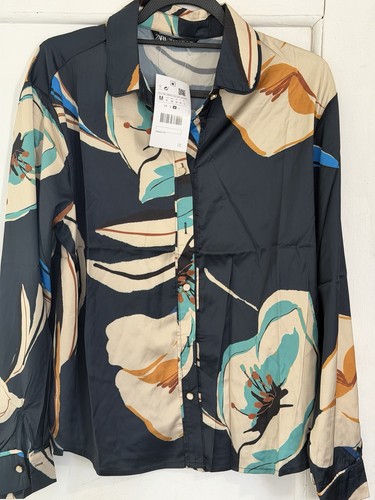 Zara women floral blouse - zara,