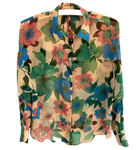 Zara women floral blouse - zara, women's