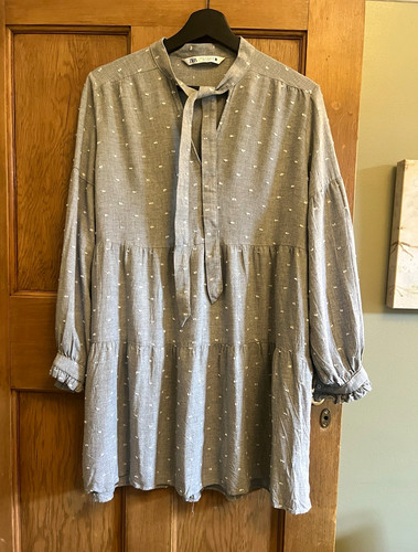 Zara women grey - grey, polka