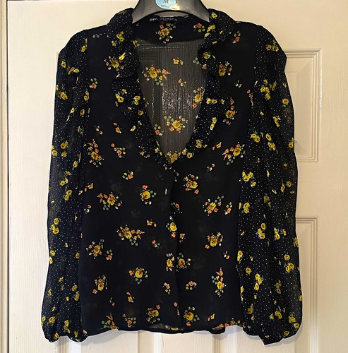 Zara women black yellow - women’s,