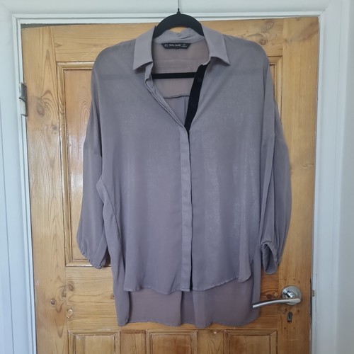 Zara grey sheer - grey,
