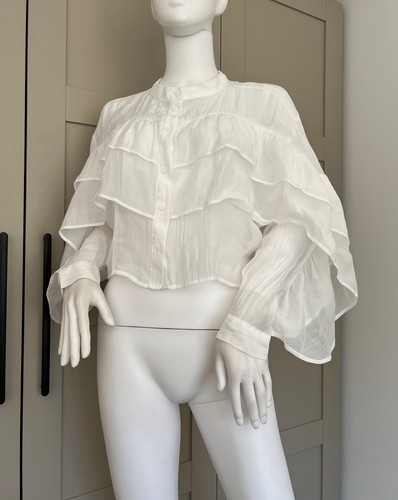 Zara women ruffle - zara, blouse