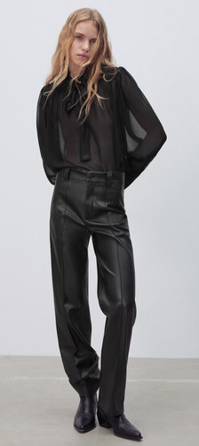 Zara ruffled blouse - zara,
