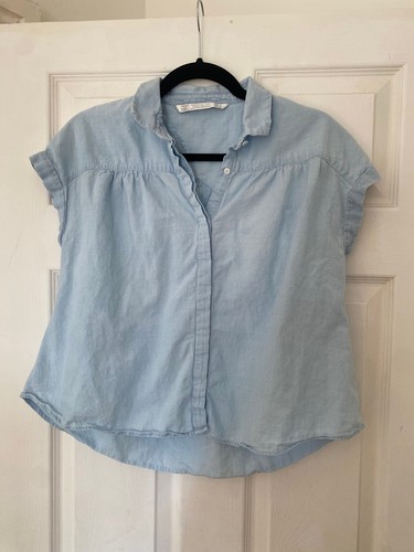 Zara trafaluc blue cotton - trafaluc,
