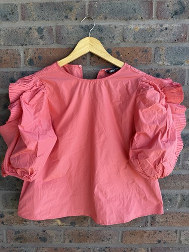 Zara pink polyester - , blouse