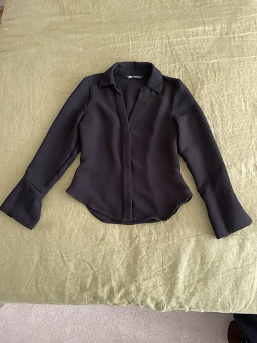 Zara thick fabric - thick, black