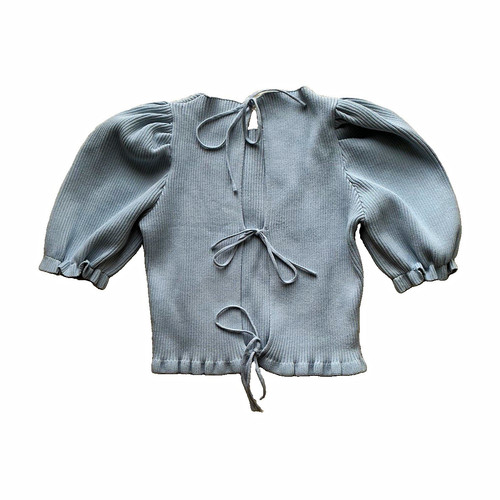 Zara women blue ribbed - zara,