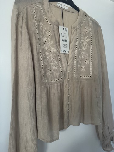 Zara women cream beige - cream,