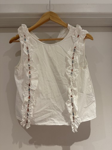 Zara trafaluc white blouse - trafaluc,
