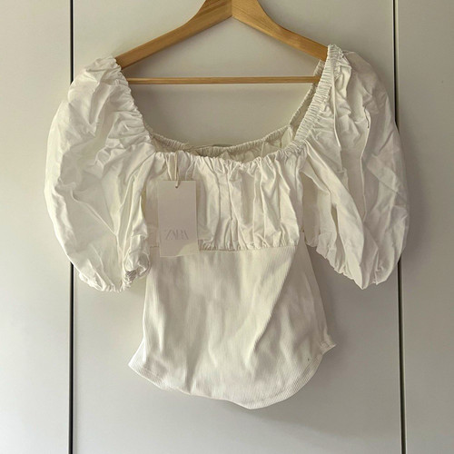 Zara women white solid - women’s,