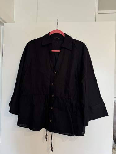 Zara black blouse size - zara,