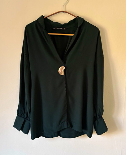 Zara basic women - basic, green
