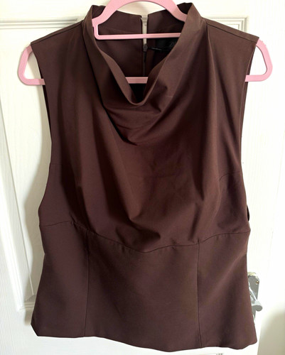 Zara women brown - brown, solid