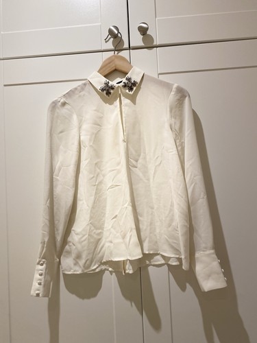 Zara women ivory sparkle - zara,