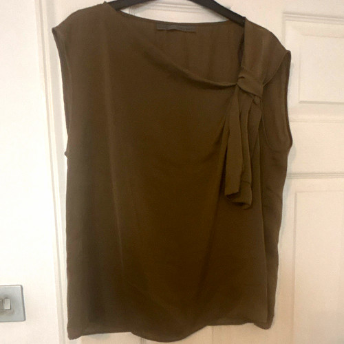 Zara women blouse brown - zara,