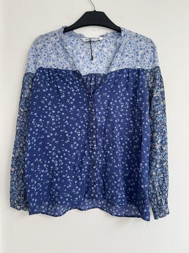 Zara blue floral - zara,