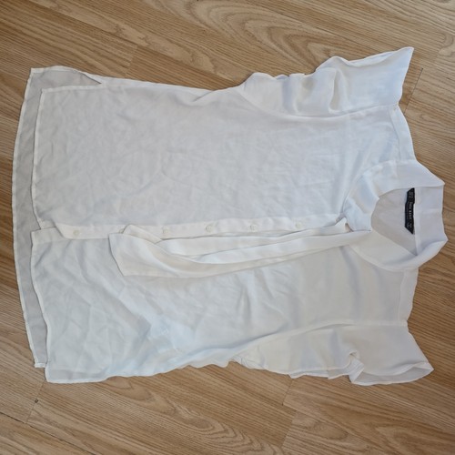 Zara cream blouse women size - blouse, s