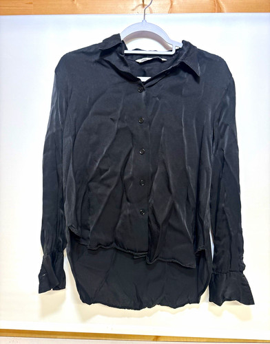 Women zara black solid - zara,