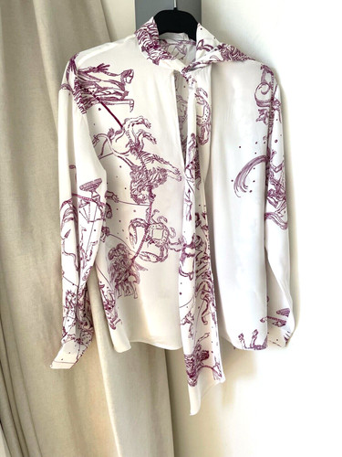 Zara satin self - satin,