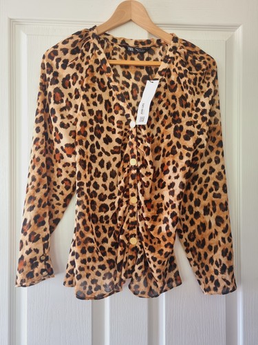 Zara women chiffon blouse - zara,