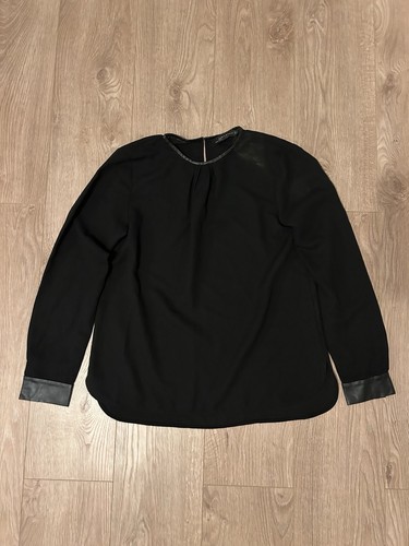 Zara women black blouse - zara,
