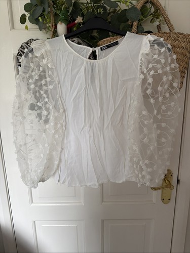 Zara women white - zara, sleeve