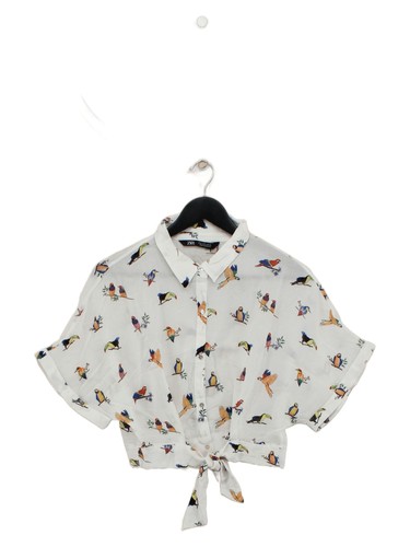 Zara women blouse white - blouse,
