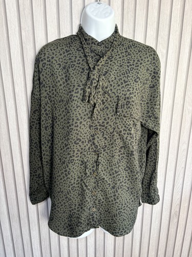 Zara leopard print blouse - zara, uk