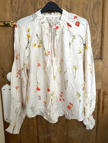 Zara women white floral - women's,
