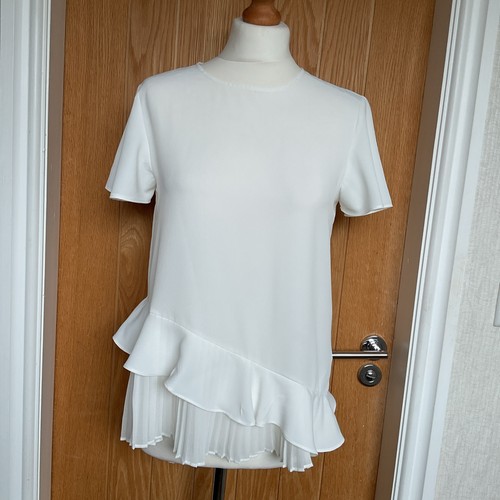 Zara off white short - zara, short-sleeve