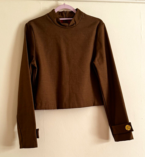 Women zara brown solid - zara,