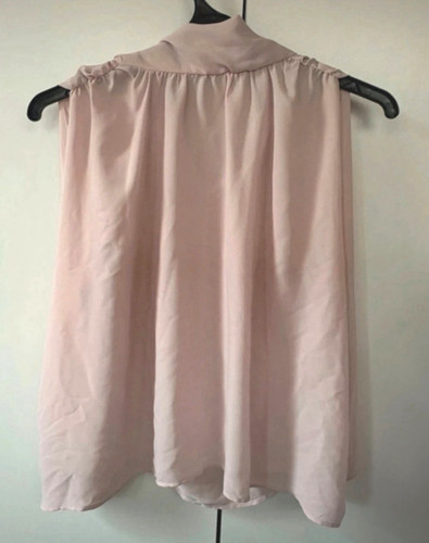 Zara women pink chiffon - zara,