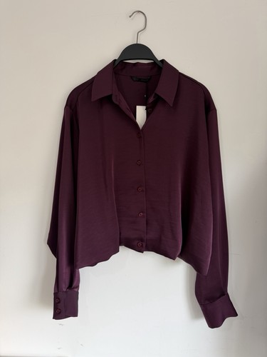 Zara women blouse satin - zara,