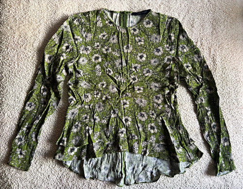 Zara woman green - zara, floral
