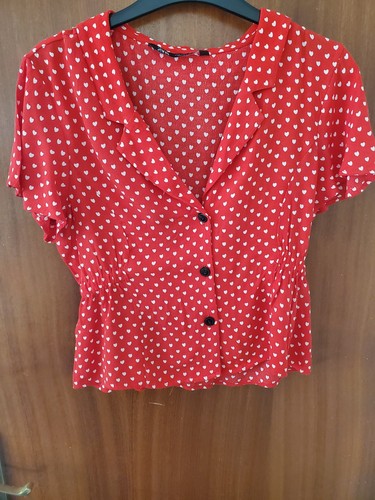 Zara ladies blouse button - ladies,