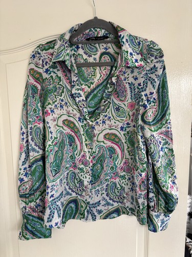 Zara women blouse size s - women's,