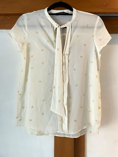Zara white paisley sheer cap - sheer,