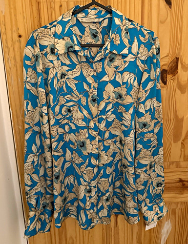 Zara women blue cream - zara, blue/cream
