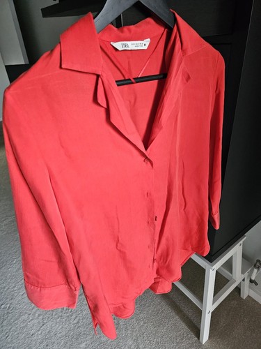 Zara woman red - shirt, s