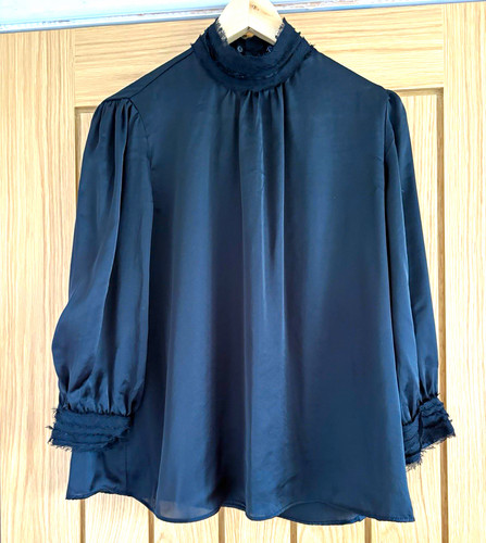 Zara women black satin - women’s,