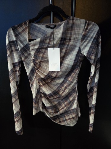 Zara chiffon shirt bnwt - zara,