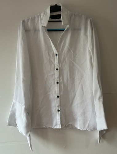 Zara basics white long - zara,